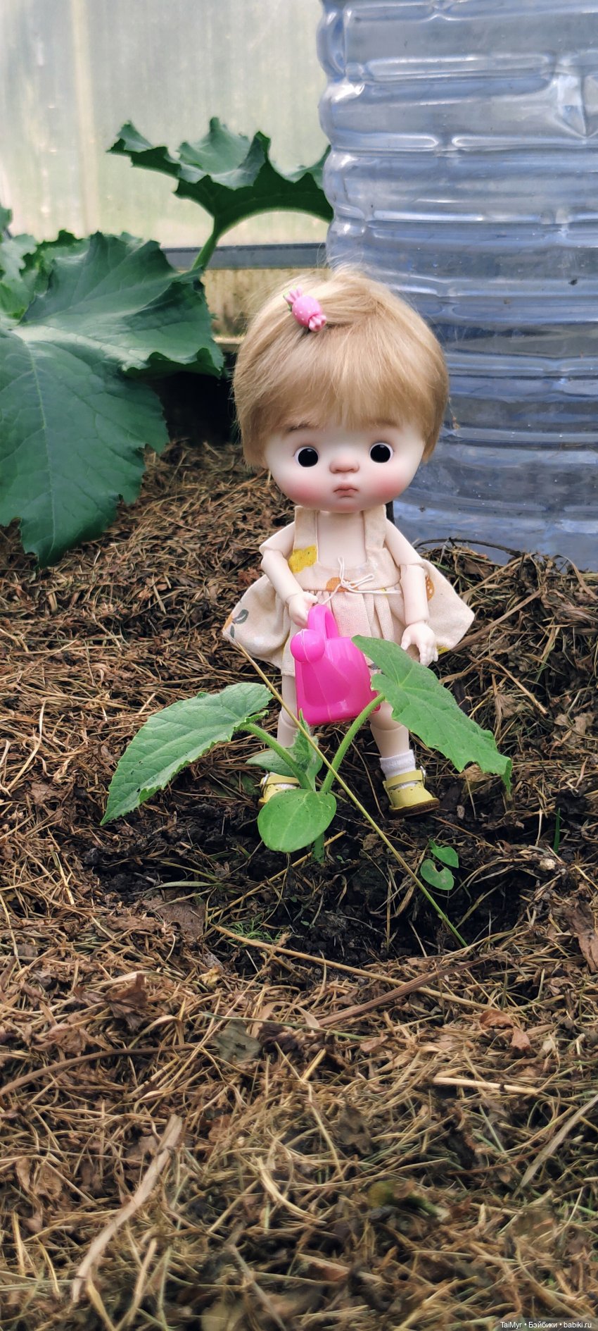 Китти на даче — Куклы Qbaby (Кьюбейби) Rodgerdoll: для тела Ob11 (фото 8)