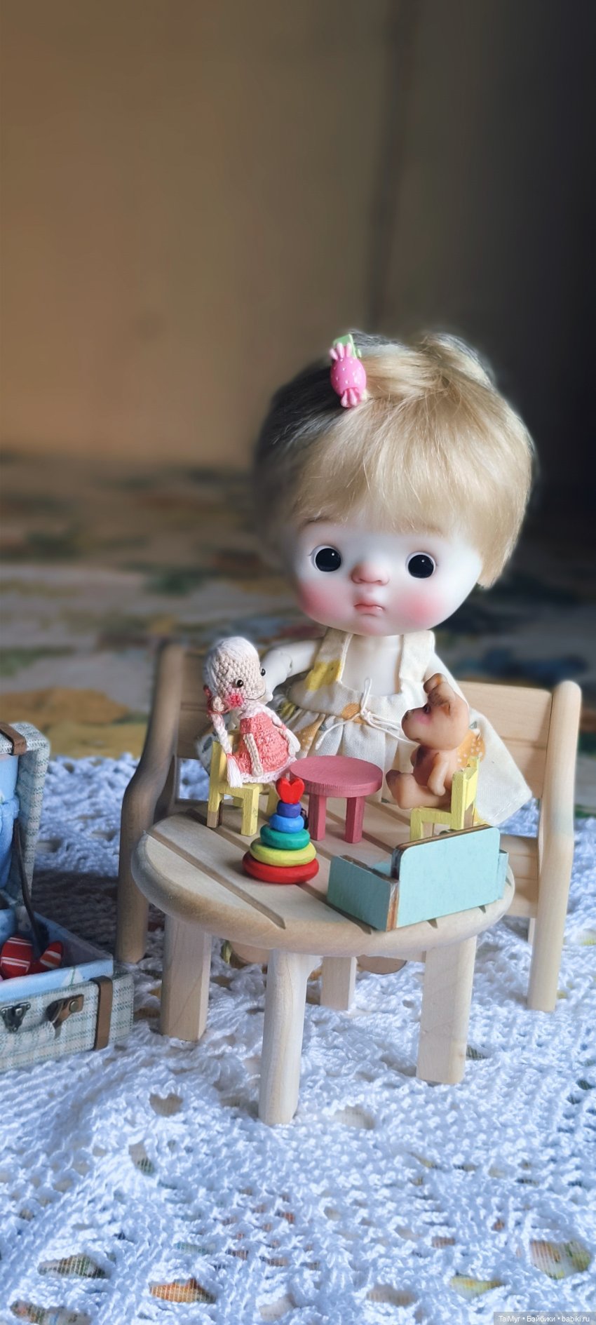 Китти на даче — Куклы Qbaby (Кьюбейби) Rodgerdoll: для тела Ob11