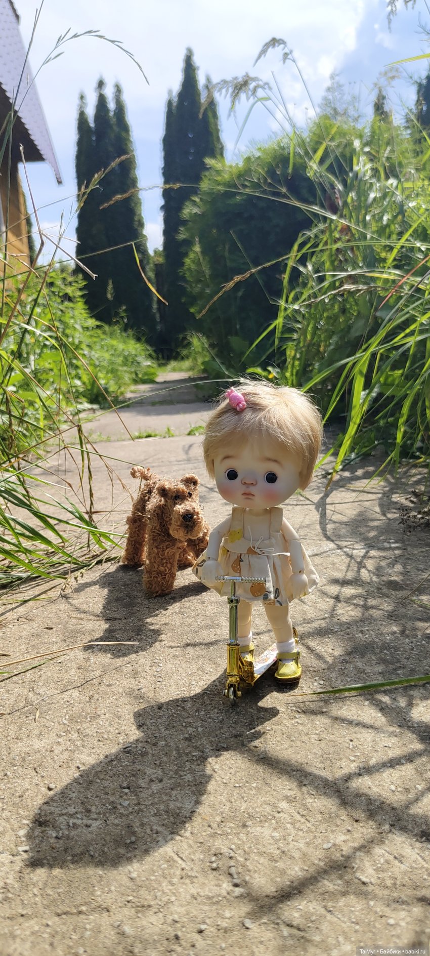 Китти на даче — Куклы Qbaby (Кьюбейби) Rodgerdoll: для тела Ob11 (фото 3)