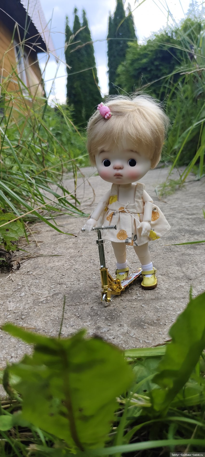 Китти на даче — Куклы Qbaby (Кьюбейби) Rodgerdoll: для тела Ob11 (фото 2)