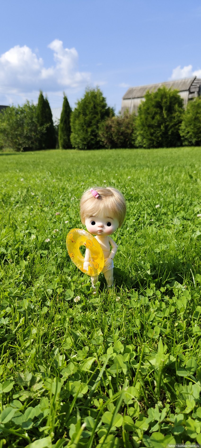 Китти на даче — Куклы Qbaby (Кьюбейби) Rodgerdoll: для тела Ob11 (фото 9)