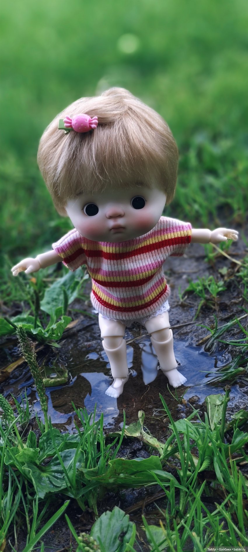 Китти на даче — Куклы Qbaby (Кьюбейби) Rodgerdoll: для тела Ob11