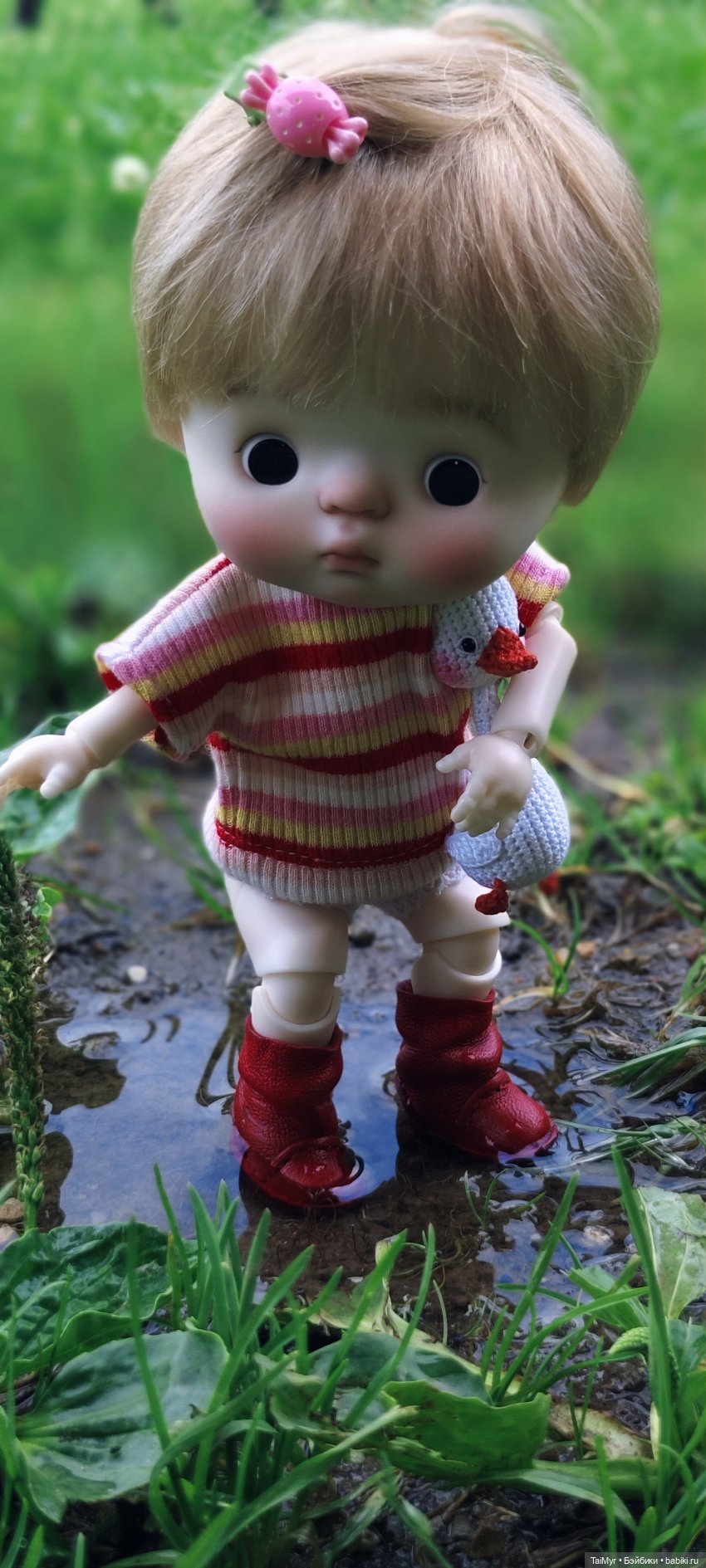 Китти на даче — Куклы Qbaby (Кьюбейби) Rodgerdoll: для тела Ob11 (фото 2)