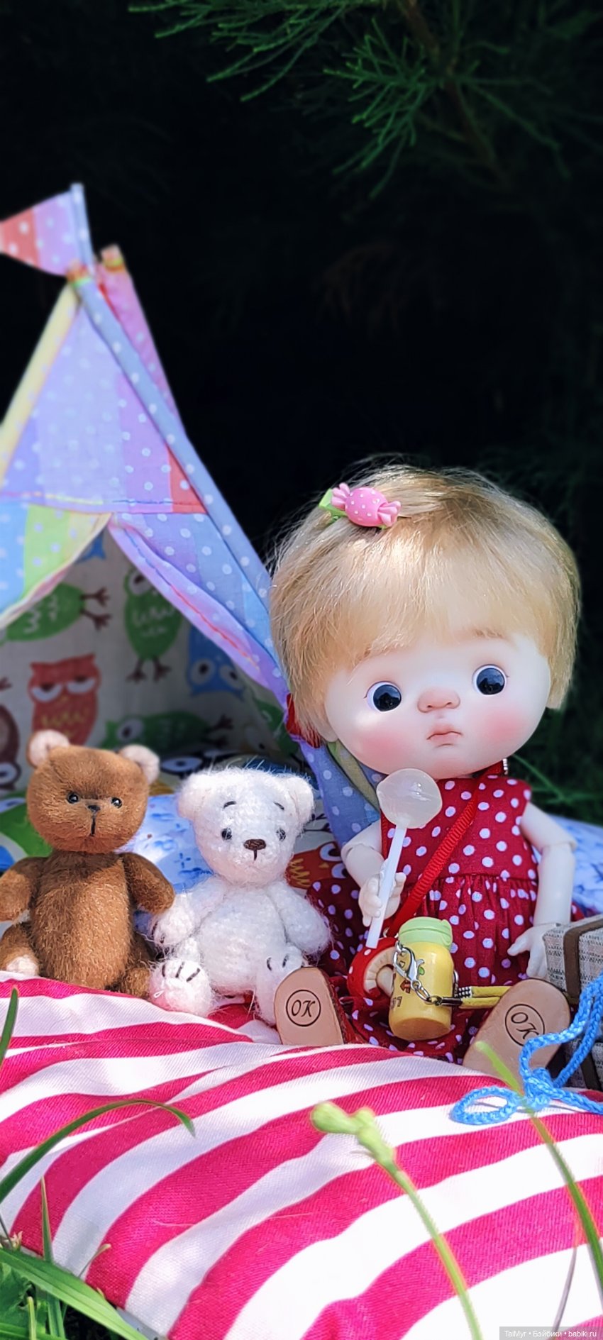 Китти на даче — Куклы Qbaby (Кьюбейби) Rodgerdoll: для тела Ob11