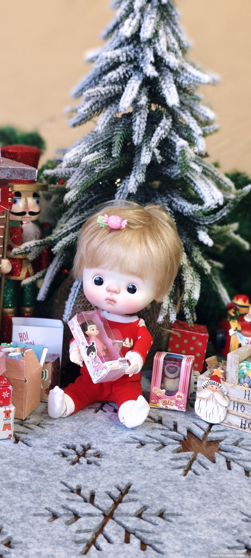 Новогодние подарки — Куклы Qbaby (Кьюбейби) Rodgerdoll: для тела Ob11 (фото 4)