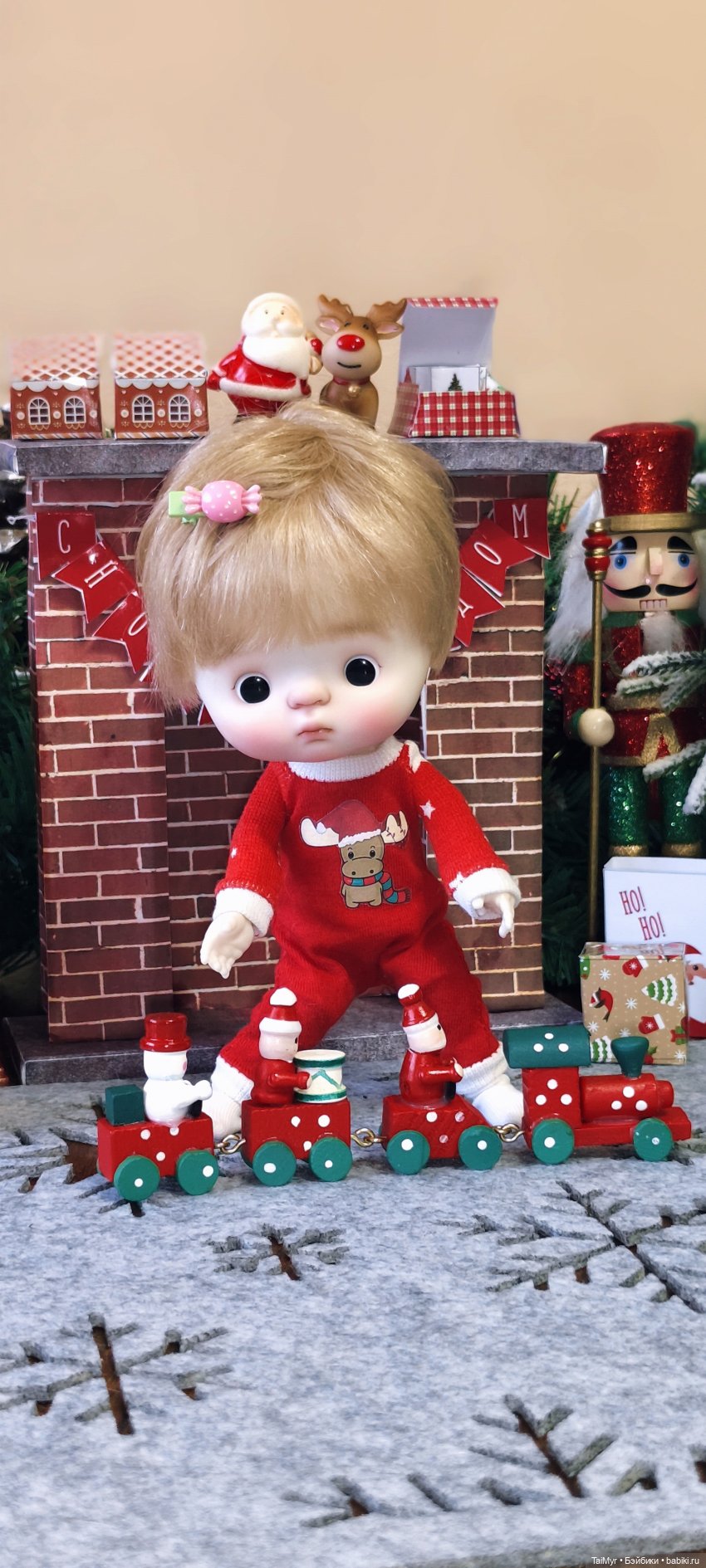 Новогодние подарки — Куклы Qbaby (Кьюбейби) Rodgerdoll: для тела Ob11 (фото 7)