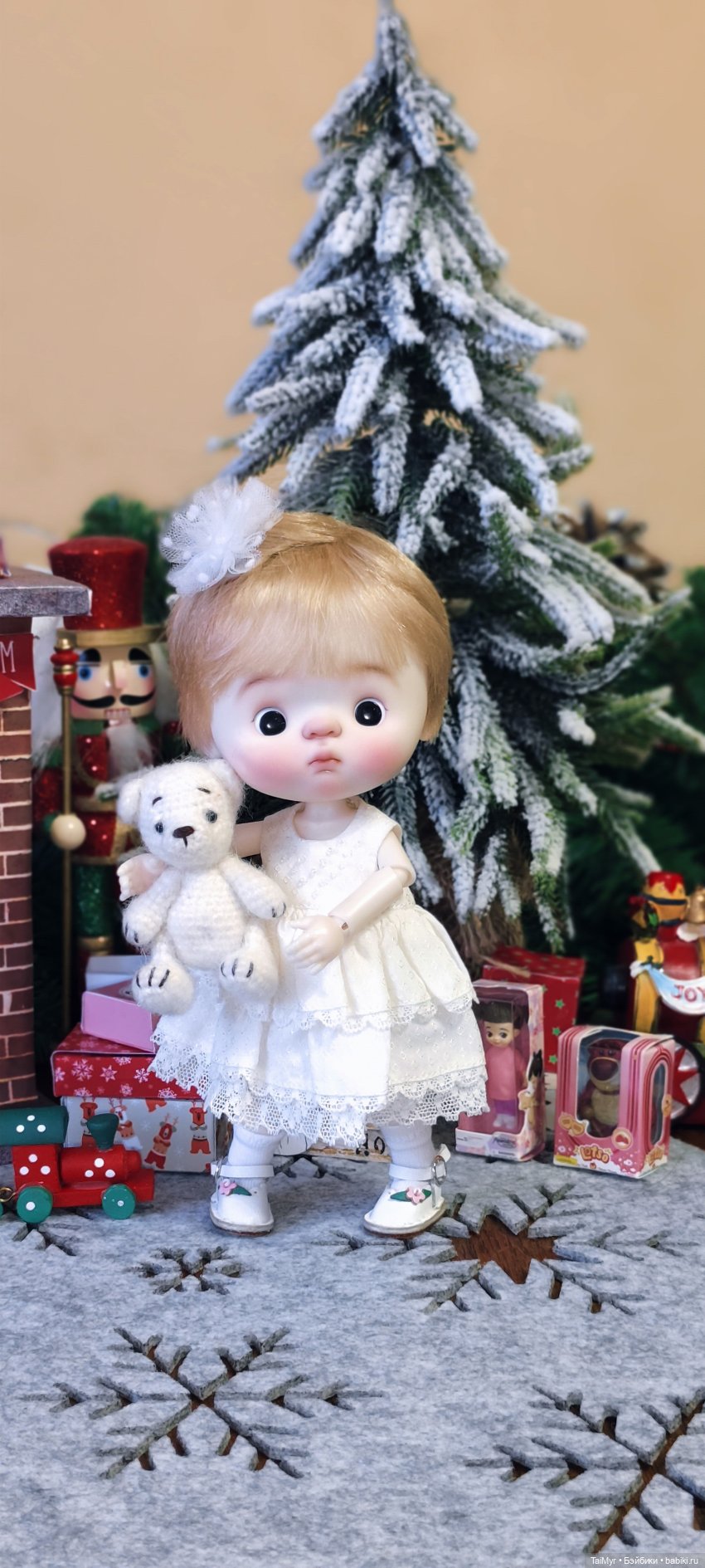 Новогодние подарки — Куклы Qbaby (Кьюбейби) Rodgerdoll: для тела Ob11 (фото 8)