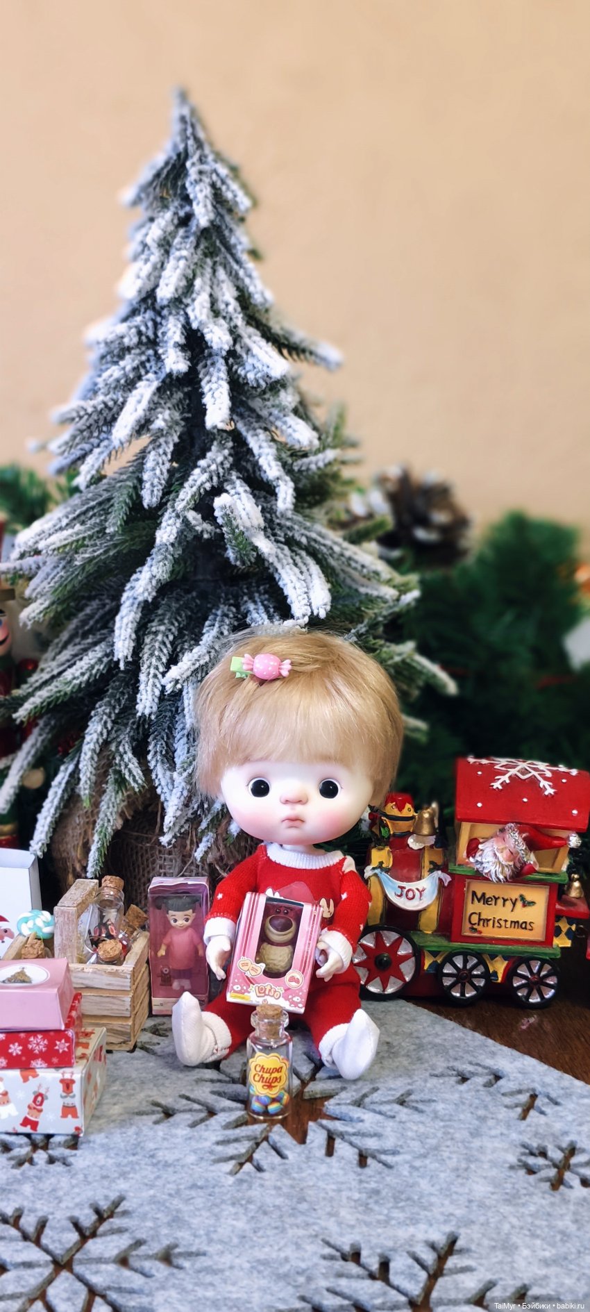 Новогодние подарки — Куклы Qbaby (Кьюбейби) Rodgerdoll: для тела Ob11 (фото 2)