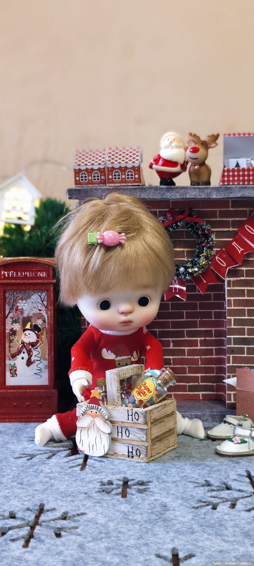 Новогодние подарки — Куклы Qbaby (Кьюбейби) Rodgerdoll: для тела Ob11 (фото 3)