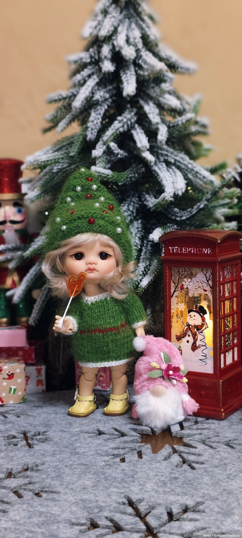 А к нам приходил дедушка Мороз