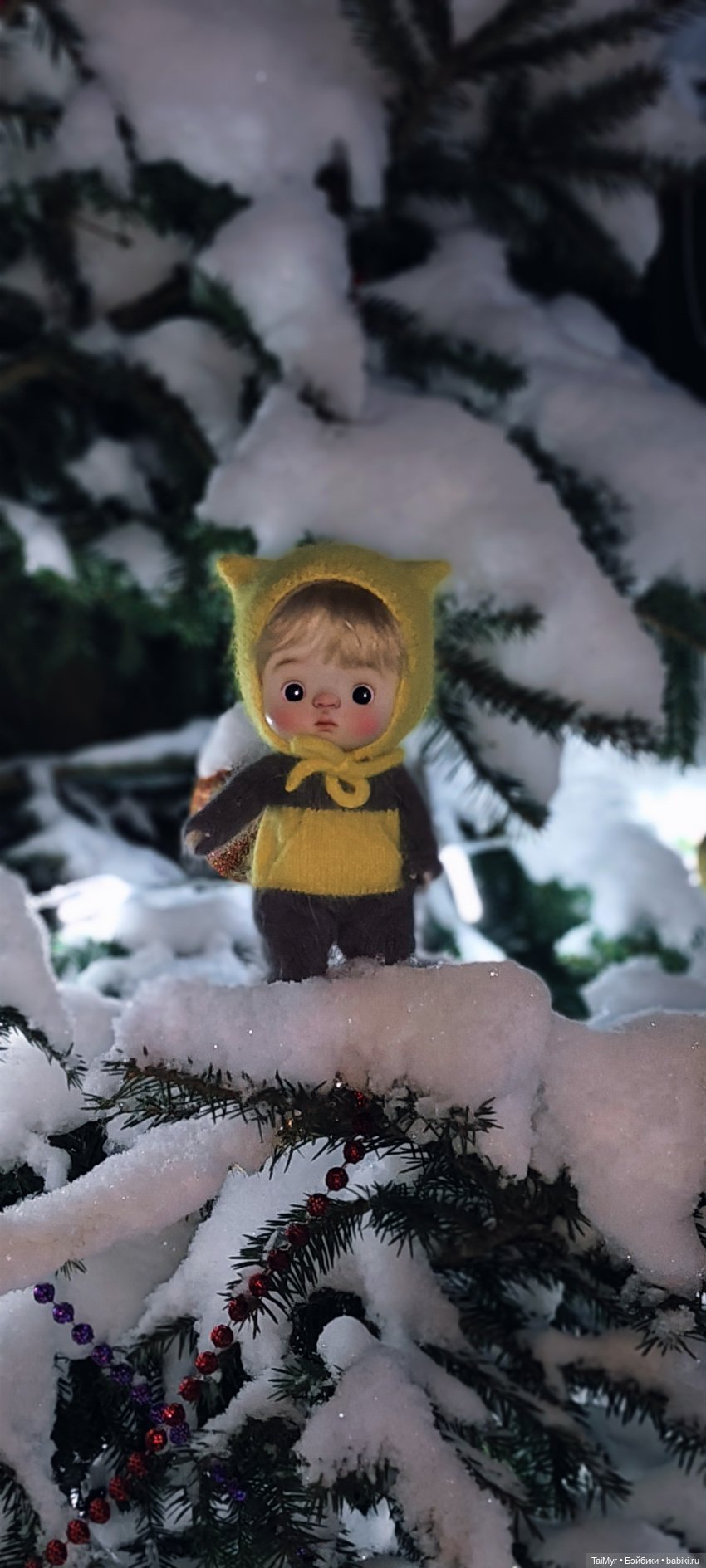 Зимняя прогулка — Куклы Qbaby (Кьюбейби) Rodgerdoll: для тела Ob11