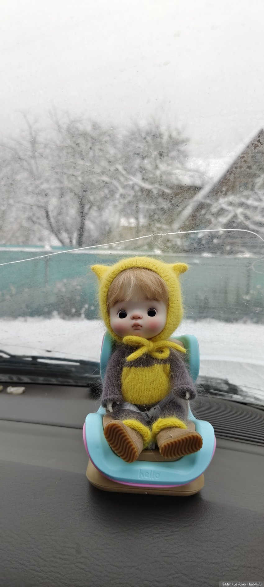 Зимняя прогулка — Куклы Qbaby (Кьюбейби) Rodgerdoll: для тела Ob11 (фото 2)