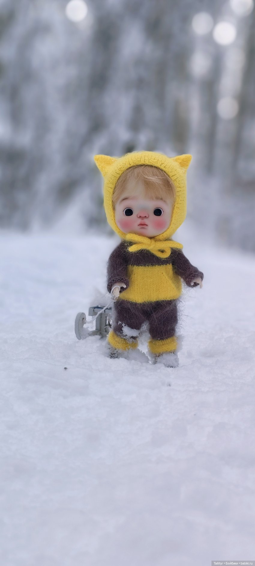 Зимняя прогулка — Куклы Qbaby (Кьюбейби) Rodgerdoll: для тела Ob11