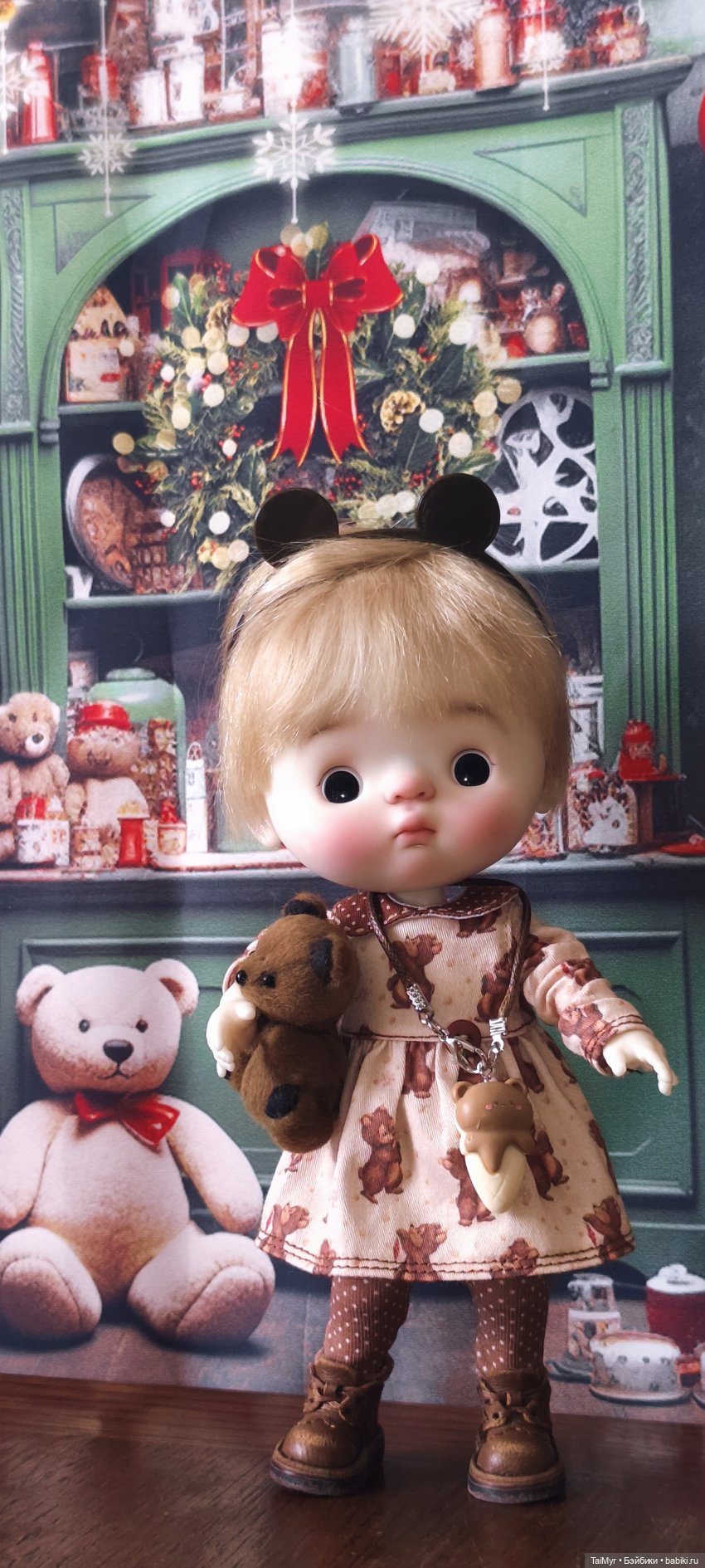 Любимые мишки — Куклы Qbaby (Кьюбейби) Rodgerdoll: для тела Ob11 (фото 6)