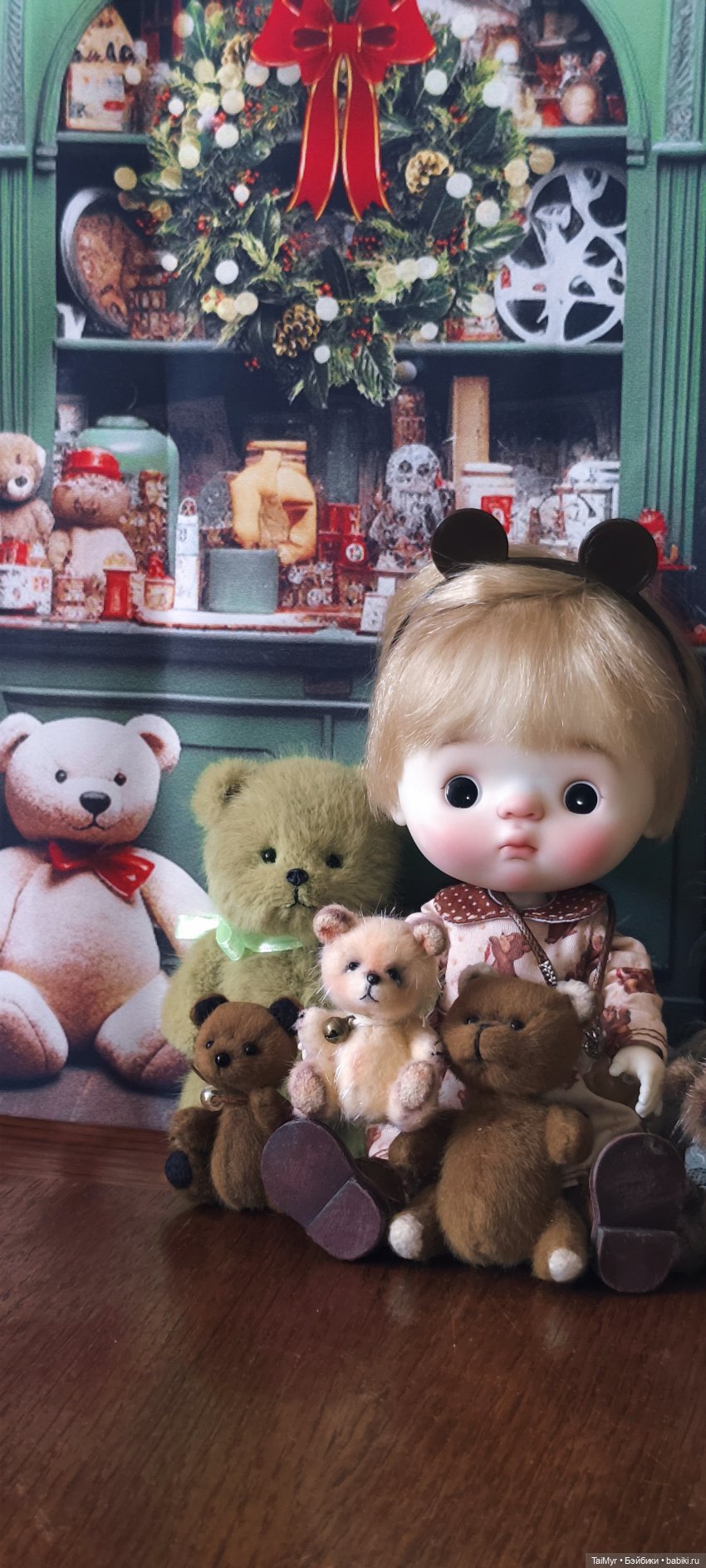 Любимые мишки — Куклы Qbaby (Кьюбейби) Rodgerdoll: для тела Ob11 (фото 2)