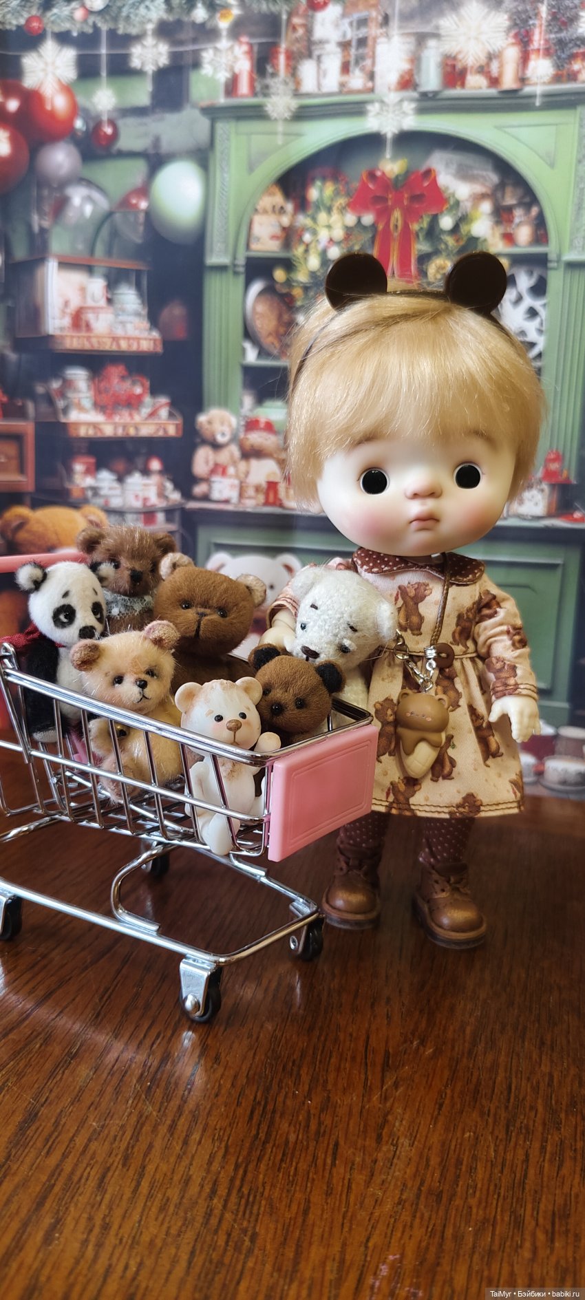 Любимые мишки — Куклы Qbaby (Кьюбейби) Rodgerdoll: для тела Ob11 (фото 9)