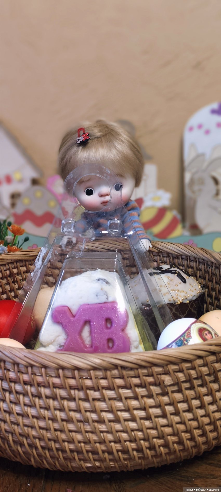 Со Светлой Пасхой — Куклы Qbaby (Кьюбейби) Rodgerdoll: для тела Ob11