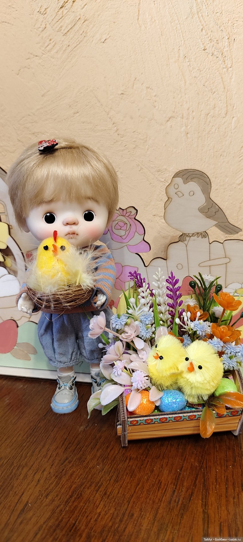 Со Светлой Пасхой — Куклы Qbaby (Кьюбейби) Rodgerdoll: для тела Ob11