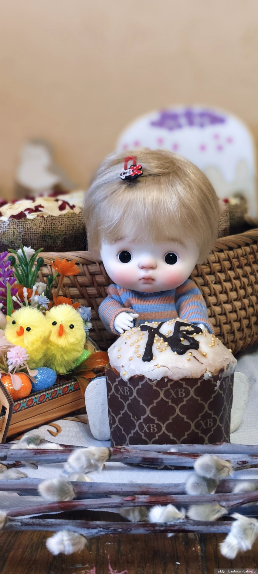 Со Светлой Пасхой — Куклы Qbaby (Кьюбейби) Rodgerdoll: для тела Ob11