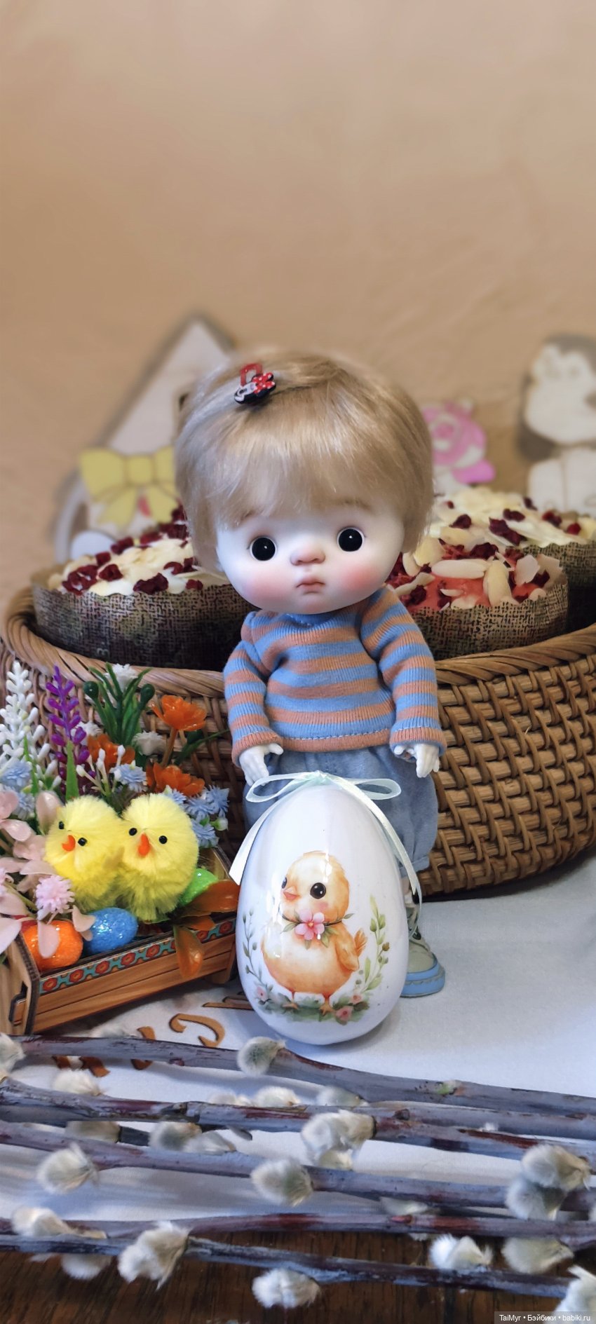 Со Светлой Пасхой — Куклы Qbaby (Кьюбейби) Rodgerdoll: для тела Ob11