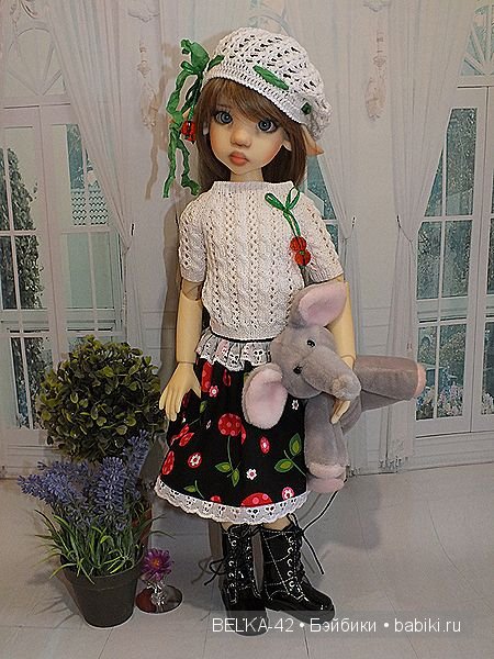 "Французская вишня". Наряд для Ларисы