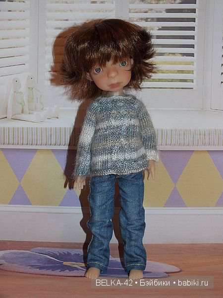 Двое из ларца-не одинаковые с лица. Мои детки от F&B doll studio (фото 5)
