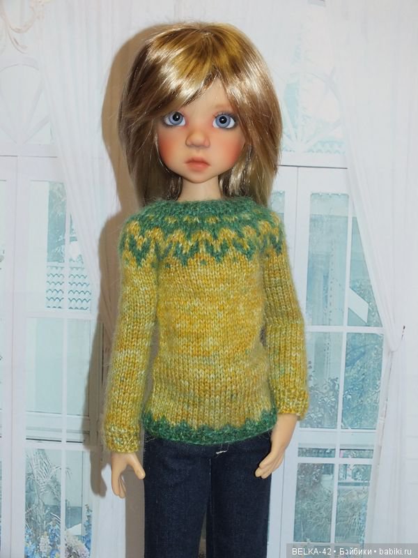 Осенний свитер для Мисси. Missy Kaye Wiggs (фото 3)