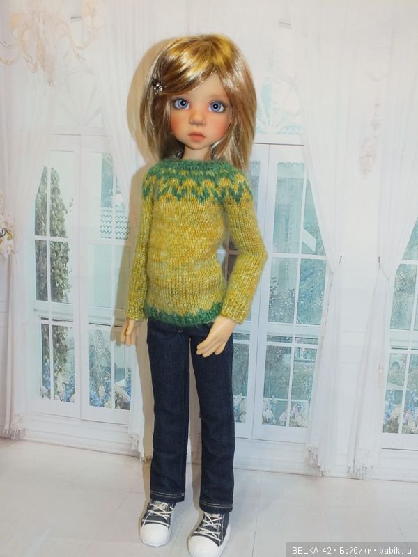 Осенний свитер для Мисси. Missy Kaye Wiggs