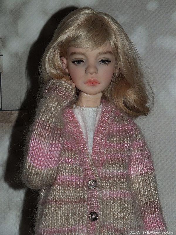 Кардиган для Ульяны (Птичка И.Кузиной)