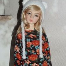 Шапочки на авторских кукол