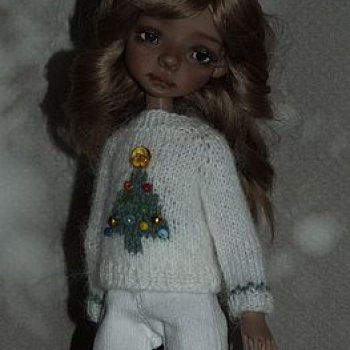 Зимнее вязание для Жу и Анечки