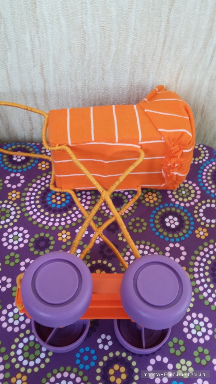 Коляска для куклы — Аксессуары для кукол своими руками: идеи (фото 10)