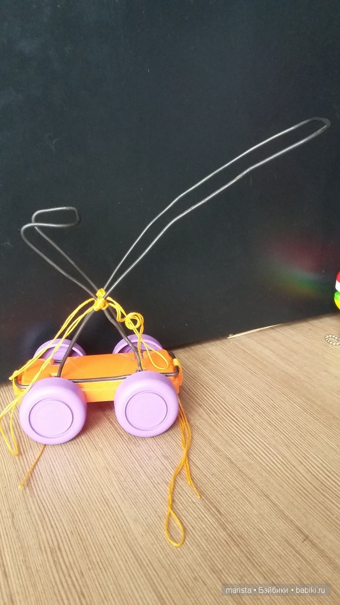 Коляска для куклы — Аксессуары для кукол своими руками: идеи (фото 8)