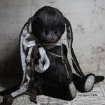 Горький шоколад... Игрушка ручной работы