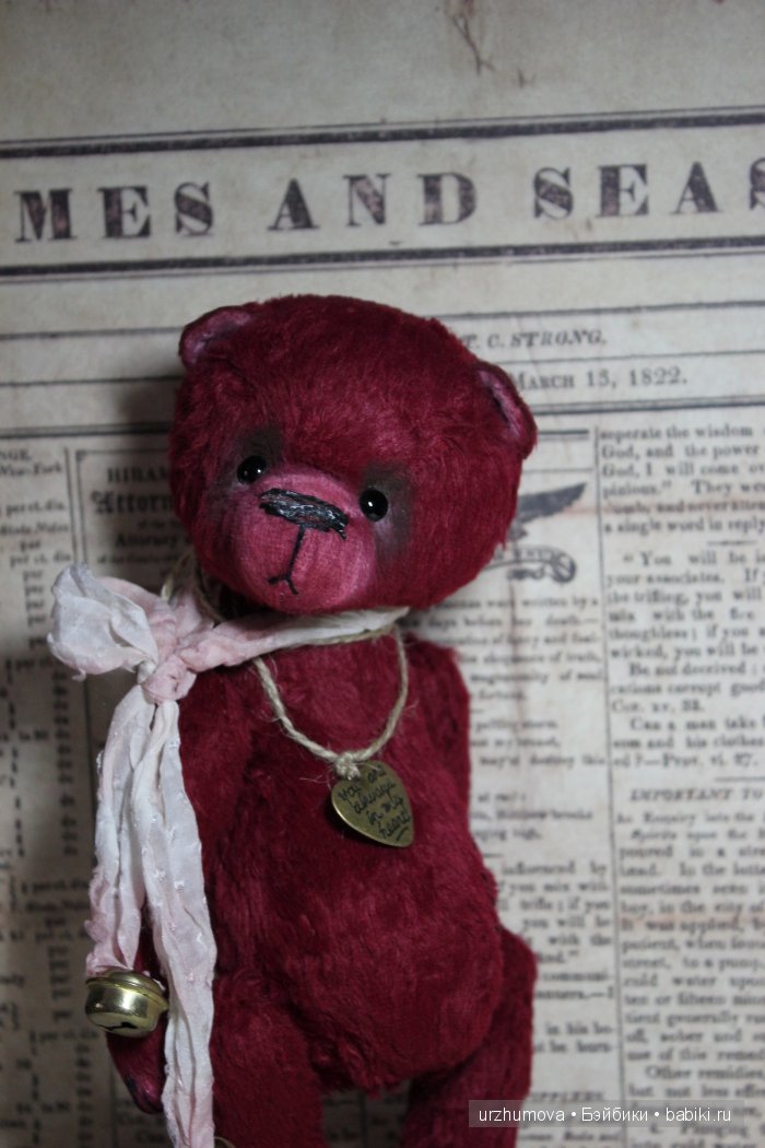 Барбарис... Мишка тедди — Авторские мишки Тедди и друзья: фото (фото 4)