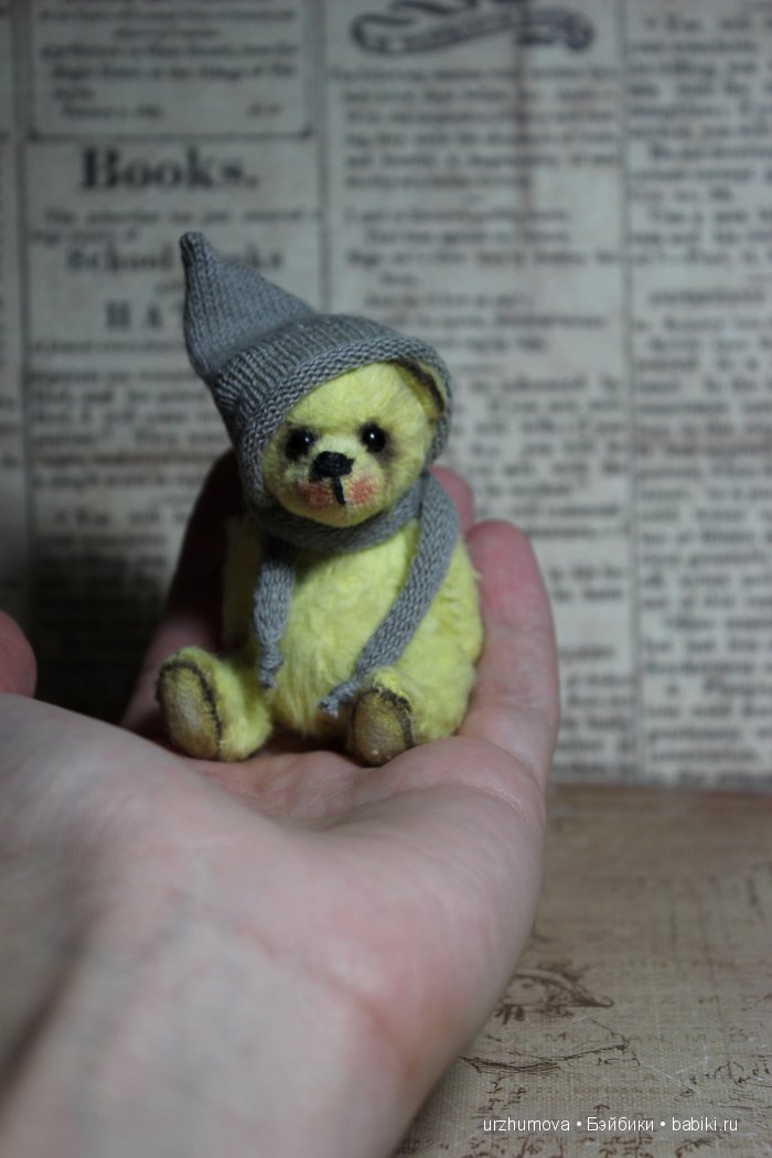 Желточек... Мишка тедди — Авторские мишки Тедди и друзья: фото (фото 2)