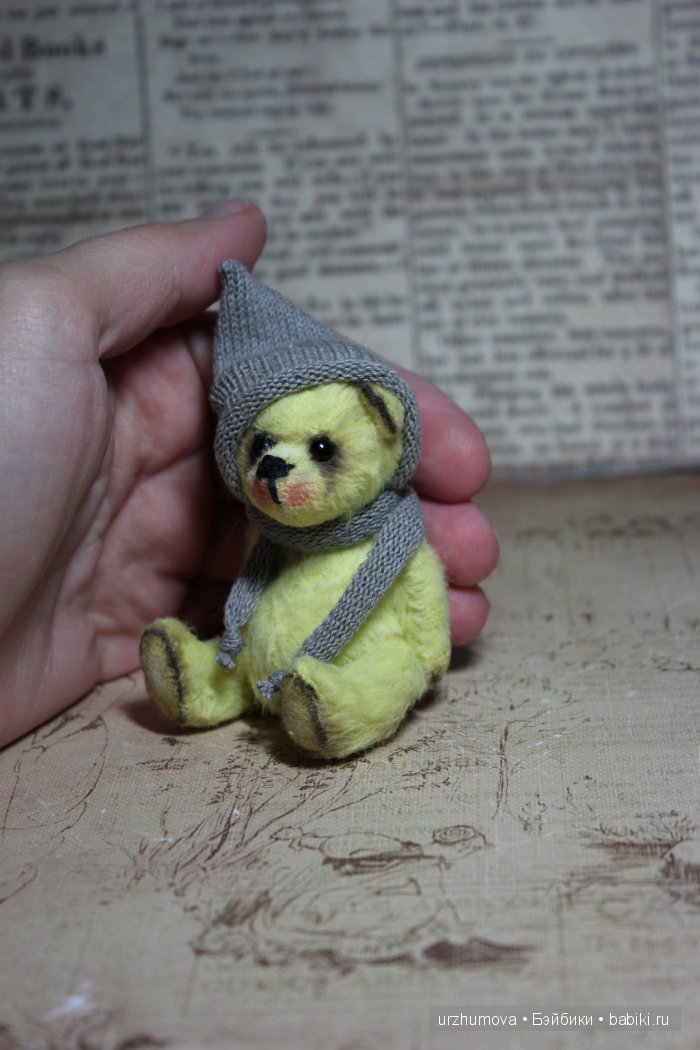 Желточек... Мишка тедди — Авторские мишки Тедди и друзья: фото