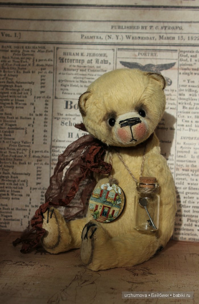 Мишка тедди Домовой — Авторские мишки Тедди и друзья: фото (фото 5)