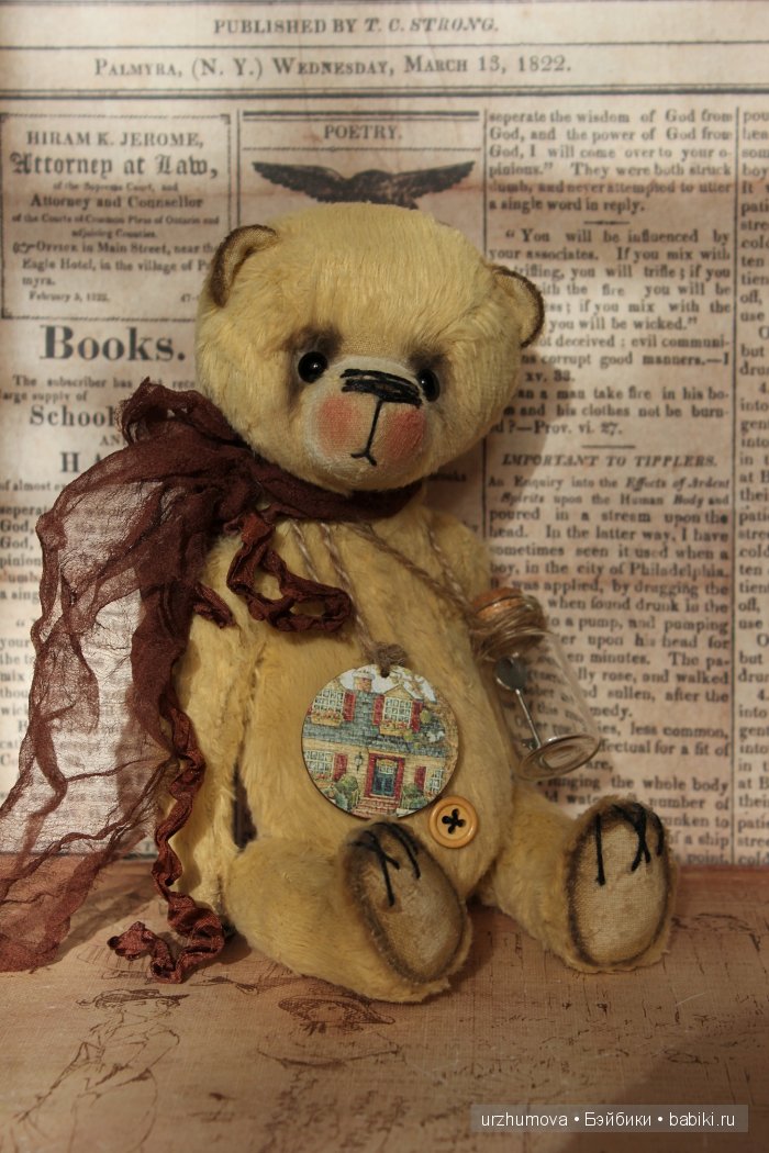 Мишка тедди Домовой — Авторские мишки Тедди и друзья: фото (фото 2)