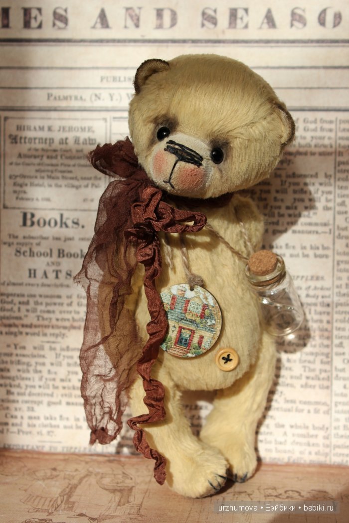 Мишка тедди Домовой — Авторские мишки Тедди и друзья: фото (фото 3)