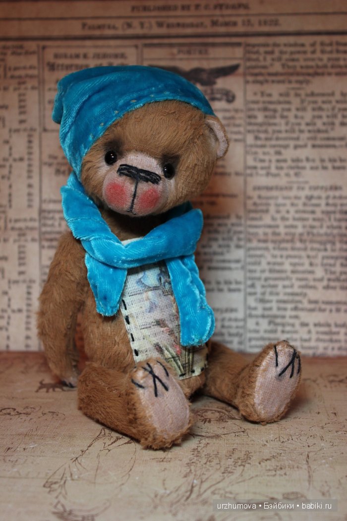 Мишка тедди Ириска — Авторские мишки Тедди и друзья: фото