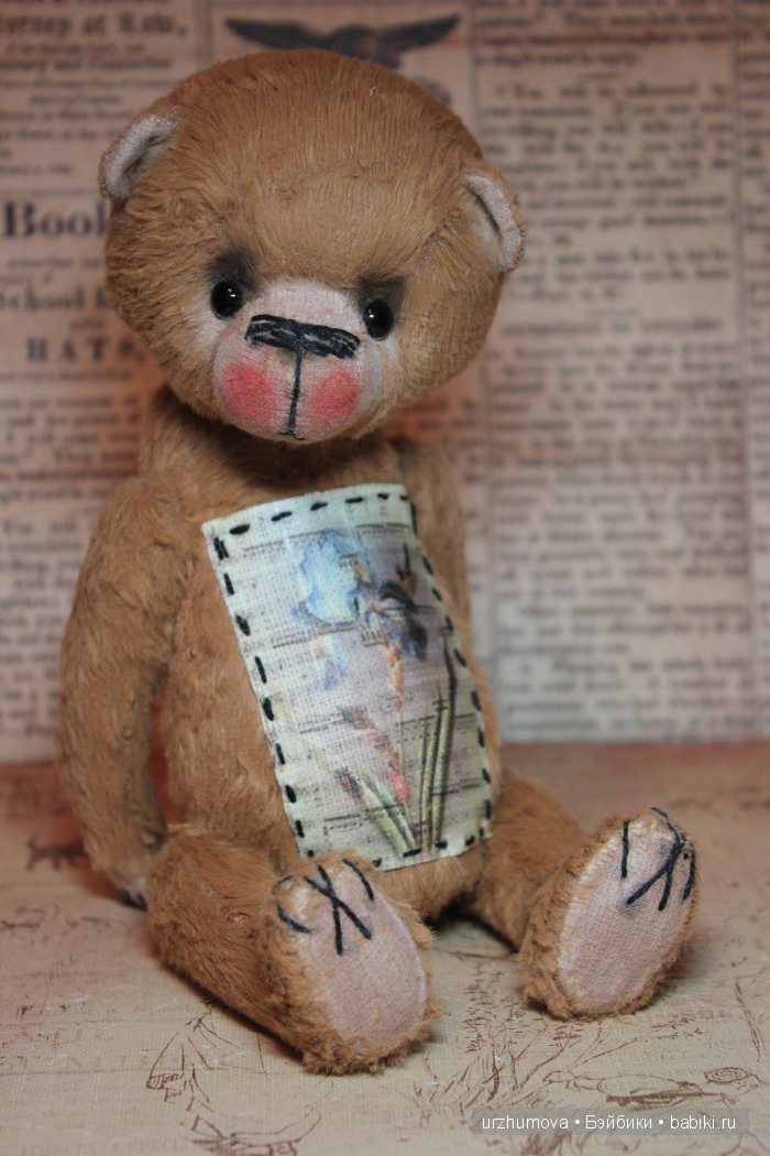 Мишка тедди Ириска — Авторские мишки Тедди и друзья: фото (фото 3)