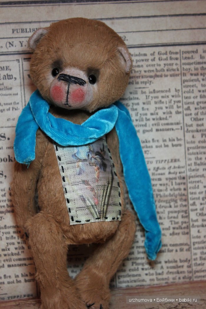 Мишка тедди Ириска — Авторские мишки Тедди и друзья: фото (фото 5)