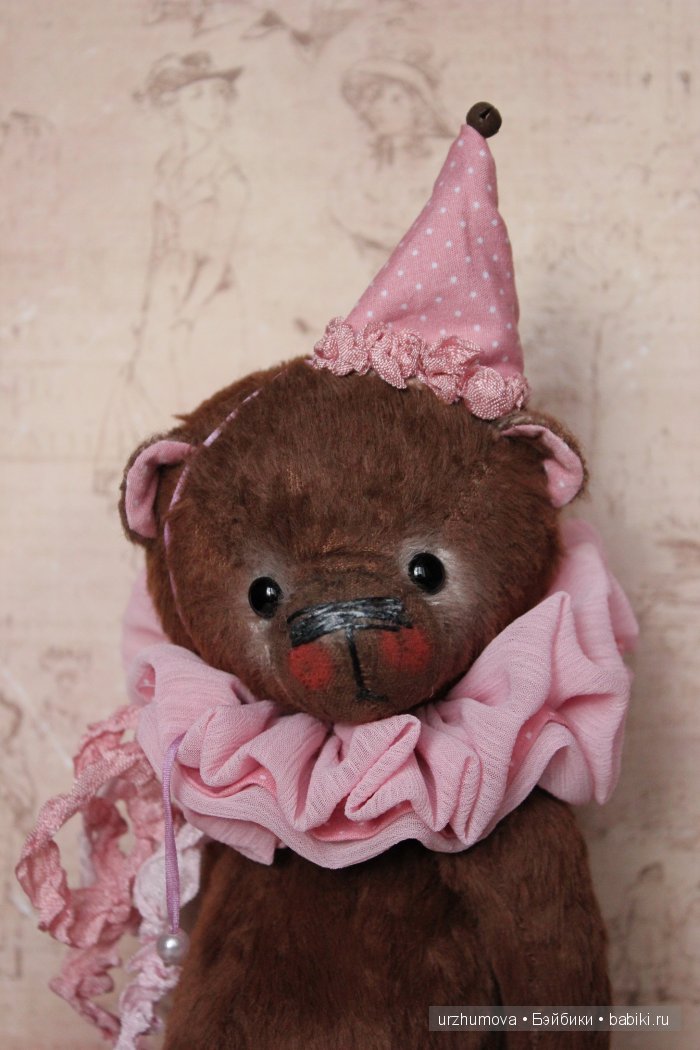 Шоколадный десерт... Игрушка ручной работы мишка тедди (фото 2)