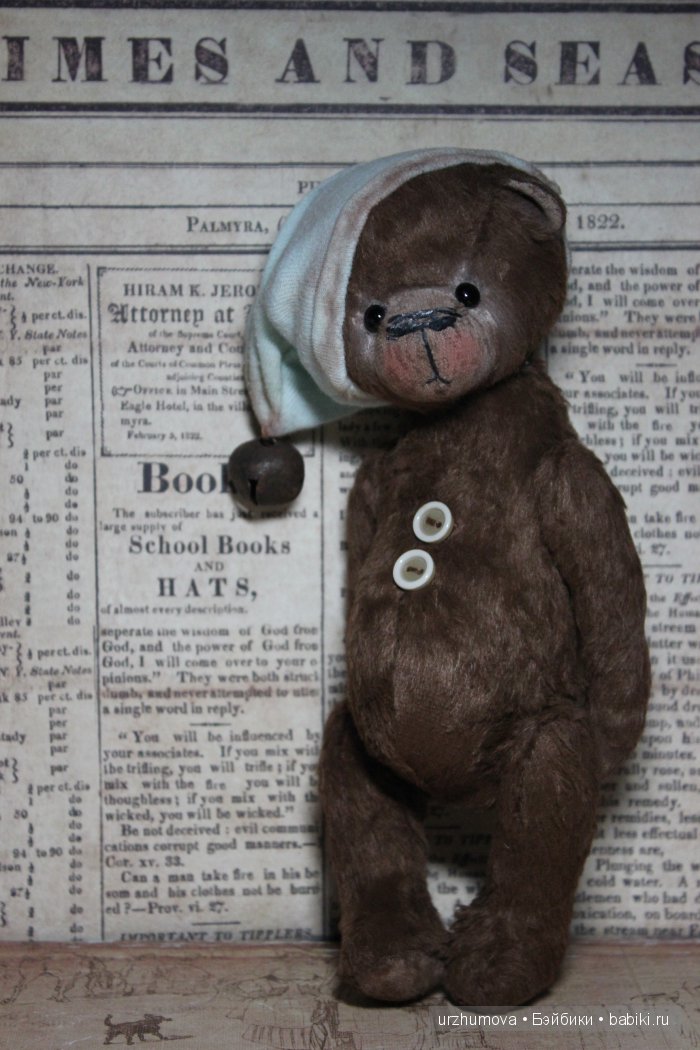 Мишка тедди Тимофей — Авторские мишки Тедди и друзья: фото (фото 4)