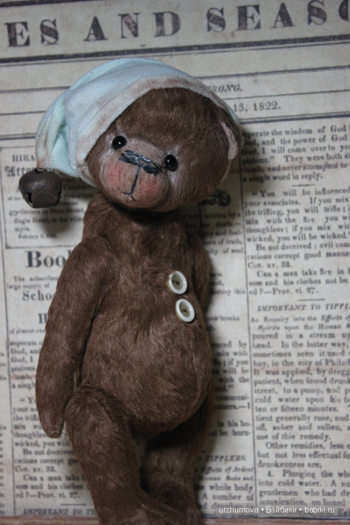 Мишка тедди Тимофей — Авторские мишки Тедди и друзья: фото (фото 3)