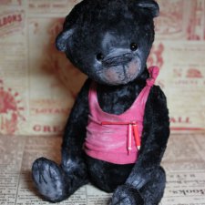 Карандаш, мишка тедди