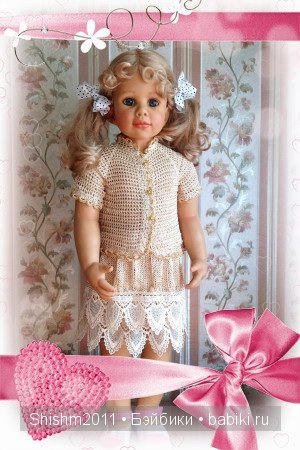 Маленькая леди - вязание | Бэйбики Маленькая леди - вязание — Одежда и обувь для кукол своими руками: фото (фото 3)