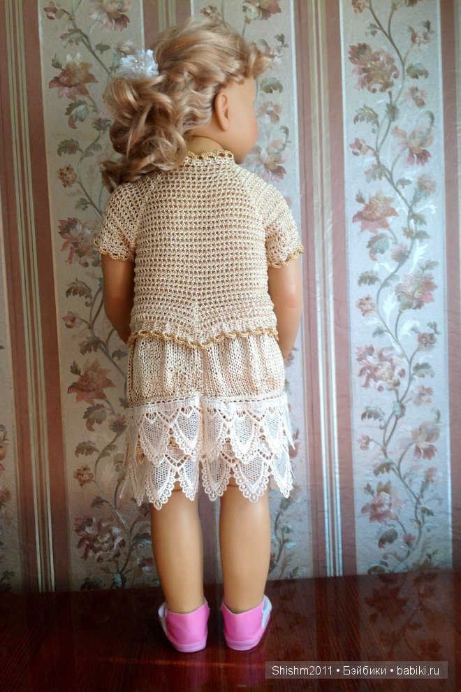 Маленькая леди - вязание | Бэйбики Маленькая леди - вязание — Одежда и обувь для кукол своими руками: фото (фото 4)