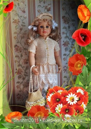 Маленькая леди - вязание | Бэйбики Маленькая леди - вязание — Одежда и обувь для кукол своими руками: фото